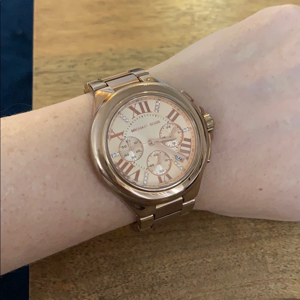 Michael Kors Camille Rose Gold Watch MK 5652